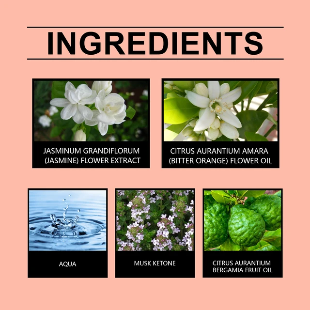 Alt view image 5 of 6 - Red Jasmine Perfume Fresh Jasmine Perfume Lasting Fragrance Fresh and Mild Perfume Eds Charming Fragrance