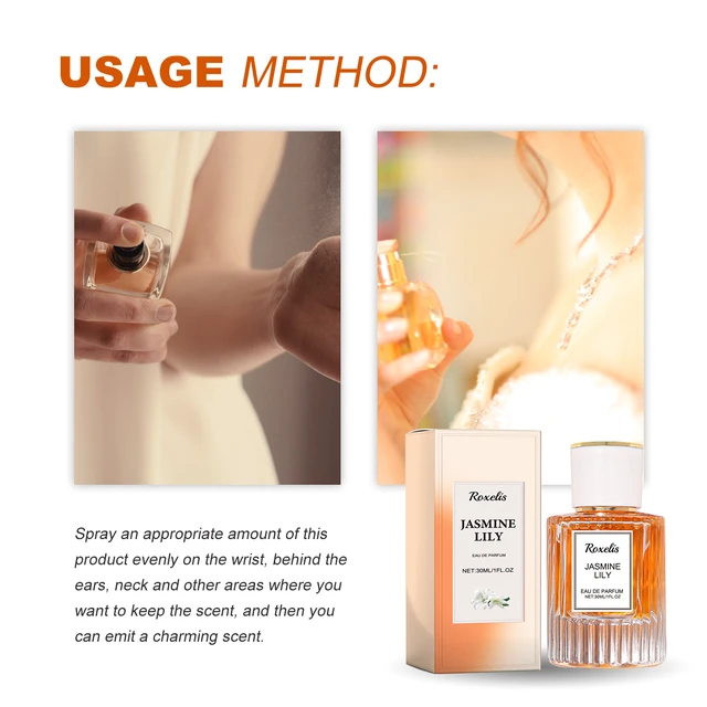 Alt view image 6 of 6 - Lily Women's Pheromone Perfume Wrist Ear Neck Natural Lasting Light Fragrance Exquisite Elegant Female Charm