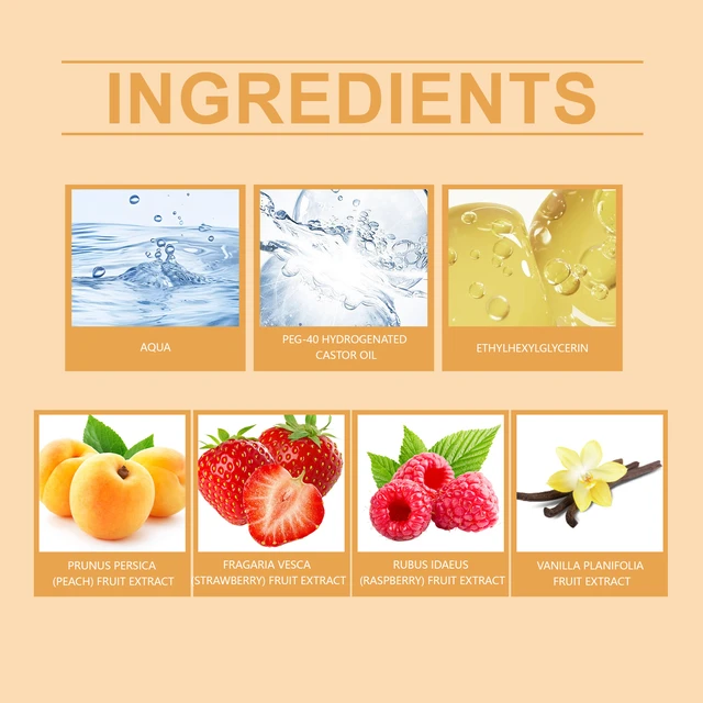 Alt view image 4 of 5 - Peach Champagne Body Spray Long-lasting Fresh Flavor Soft Fragrance Multi-level Elegant Perfume