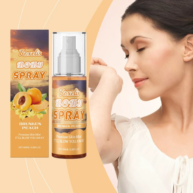 Main image of Peach Champagne Body Spray Long-lasting Fresh Flavor Soft Fragrance Multi-level Elegant Perfume