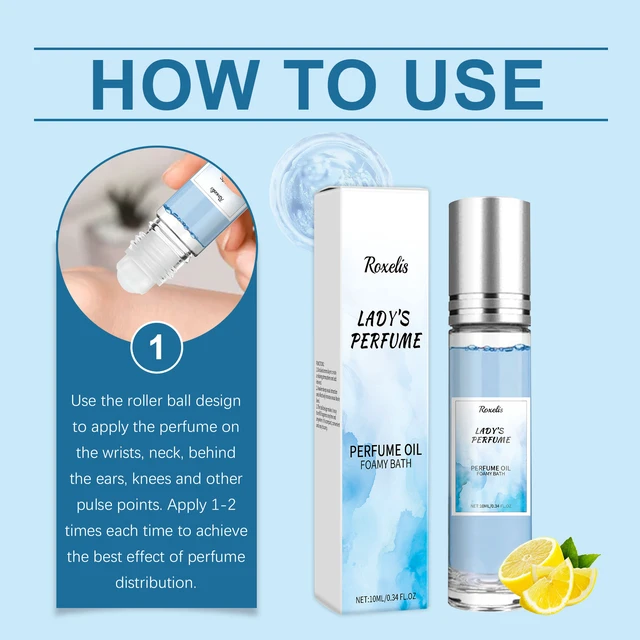 Alt view image 6 of 7 - Fresh Blue Perfume Bubble Bath Natural Light Fragrance Charming Charm Lasting Fragrance Pheromone Couple Dating Fragrance