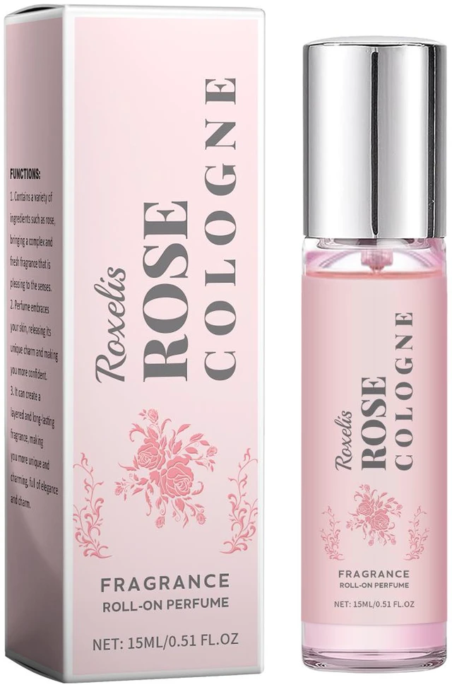 Main image of Rose Elegant Ball Perfume Women's Wrist Lasting Light Fragrance Fresh Flower Fragrance Rose Carry-on Fragrance Perfume
