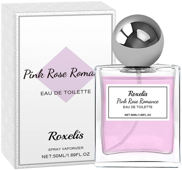 Main image of Pink Rose Charm Perfume Pink Rose Lasting Fragrance Charm Perfume Cologne Pheromone Fragrance