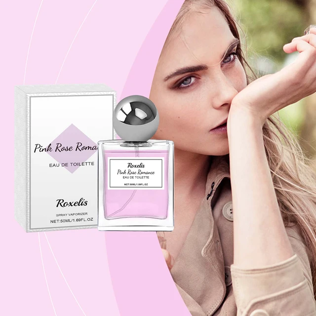 Alt view image 2 of 6 - Pink Rose Charm Perfume Pink Rose Lasting Fragrance Charm Perfume Cologne Pheromone Fragrance