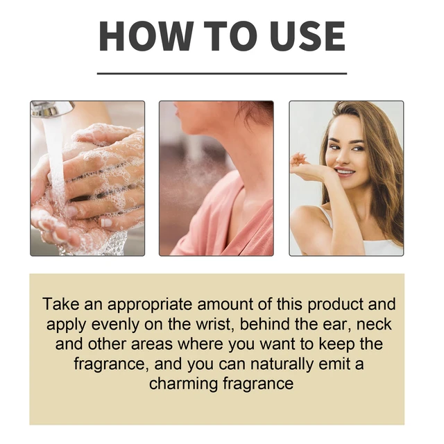 Alt view image 6 of 6 - Charm Perfume Natural Fresh Niche Lasting Fragrance Portable Couple Dating Atmosphere Perfume