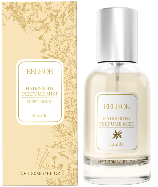 Main image of Vanilla Body Hair Fragrance Spray Lasting Light Fragrance Fresh Flower Fragrance for Women Niche Fragrance Spray