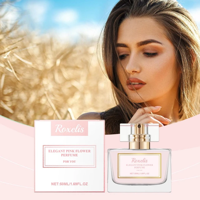Alt view image 2 of 6 - Elegant Pink Flower Perfume Pink Ladies Fragrance Fresh and Elegant Mild Fragrance Daily Perfume Spray