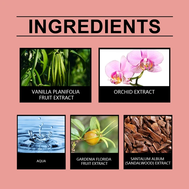 Alt view image 5 of 6 - Travel Fragrance Water (Vanilla Orchid) Dating Daily Fresh Fragrance Lasting Charm Convenient Carry-on Fragrance