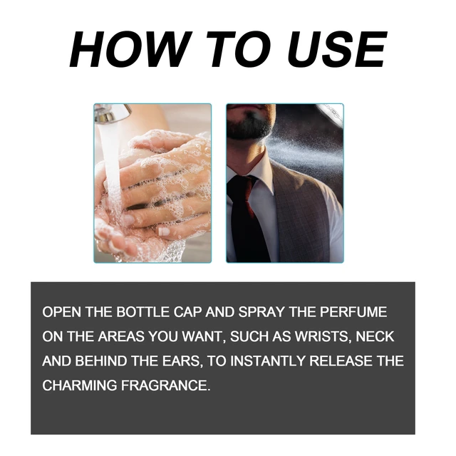 Alt view image 6 of 6 - men's perfume body fragrance light fragrance natural dating atmosphere lasting fragrance distribution charm niche perfume