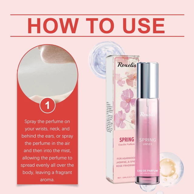 Alt view image 6 of 6 - spring perfume spicy rose fresh natural light fragrance portable fragrance personal charm perfume
