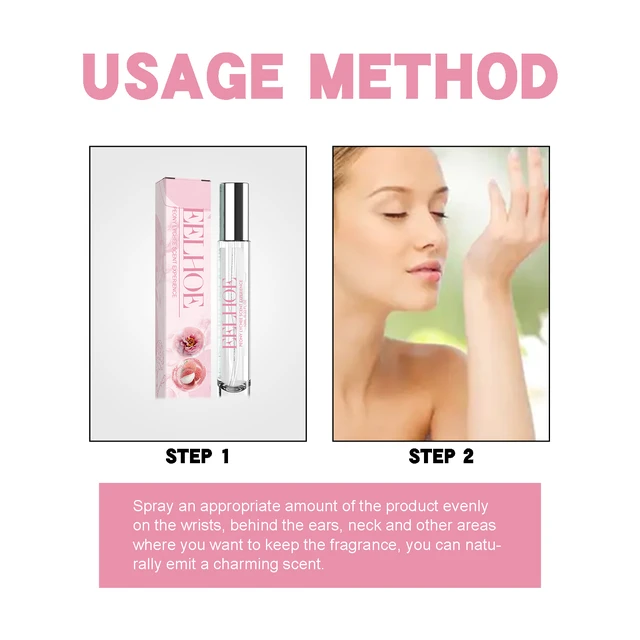 Alt view image 6 of 6 - Peony Litchi Perfume Natural Fresh and Lasting Fragrance Atmosphere Emotional Lasting Portable Niche Perfume
