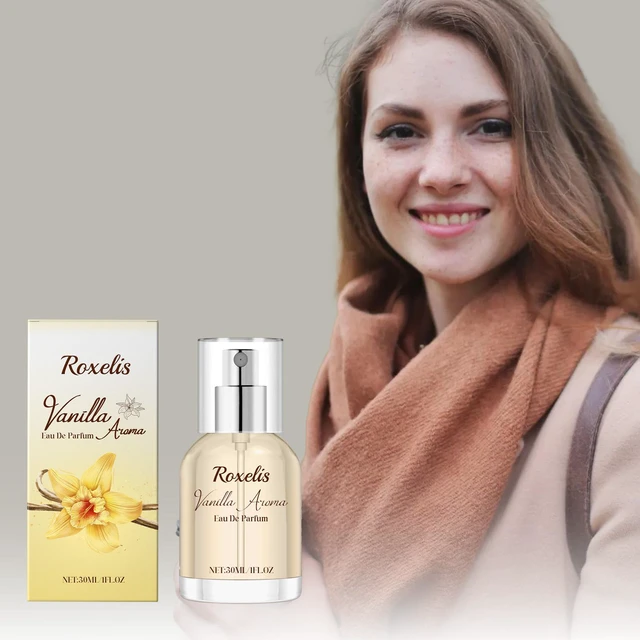 Main image of Vanilla Full-bodied Perfume Soft Sweet Charm Lasting Fragrance Gentle Natural Vanilla Dating Fragrance