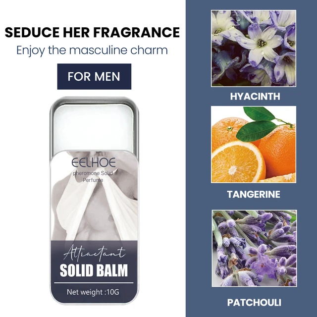 Alt view image 6 of 7 - Solid Balm Pleasant Aroma Light and Elegant Aromatic Atmosphere Apply Body Skin Portable Balm