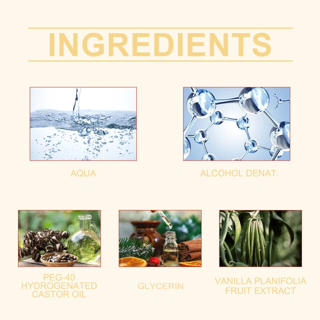 Alt view image 5 of 6 - Vanilla Body Hair Fragrance Spray Lasting Light Fragrance Fresh Flower Fragrance for Women Niche Fragrance Spray