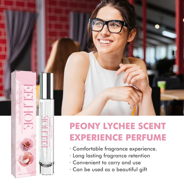Alt view image 2 of 6 - Peony Litchi Perfume Natural Fresh and Lasting Fragrance Atmosphere Emotional Lasting Portable Niche Perfume