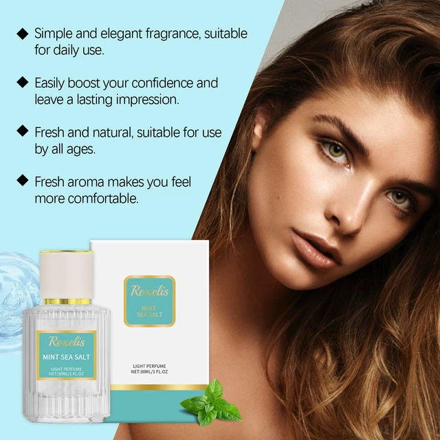 Alt view image 3 of 6 - Mint Sea Salt Perfume Gentle Fresh and Elegant Ear Root Wrist Lasting Fragrance Elegant Dating Fragrance Perfume