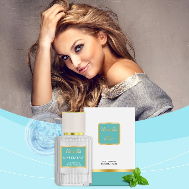 Alt view image 2 of 6 - Mint Sea Salt Perfume Gentle Fresh and Elegant Ear Root Wrist Lasting Fragrance Elegant Dating Fragrance Perfume