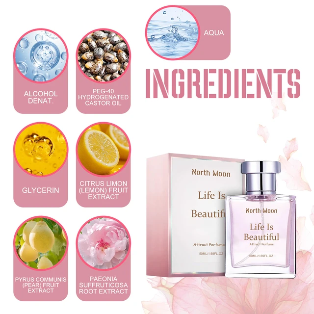 Alt view image 5 of 6 - Charm Perfume Fresh Light Fragrance Lasting Fragrance Elegant Women Fragrance Dating Niche Perfume