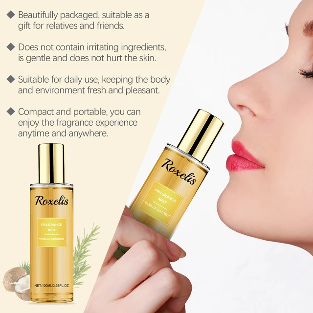Alt view image 3 of 6 - Vanilla Coconut Fragrance Spray Lasting Body Spray Floral Fruit Fragrance Refreshing Body Fragrance