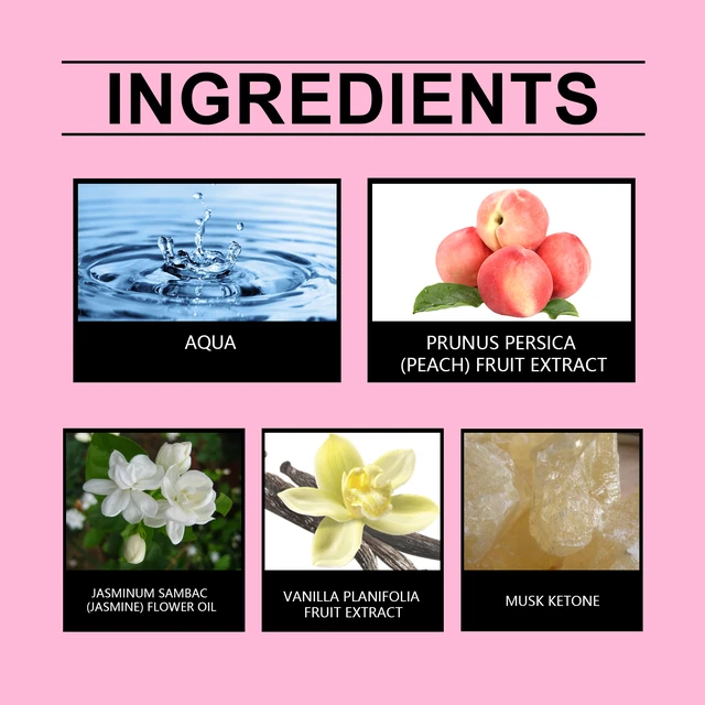 Alt view image 5 of 6 - Peach Fragrant Pink Ball Perfume Niche Fresh Walking Beads Perfume Fresh Light Fragrant Fruit Fragrant Peach Ball Perfume