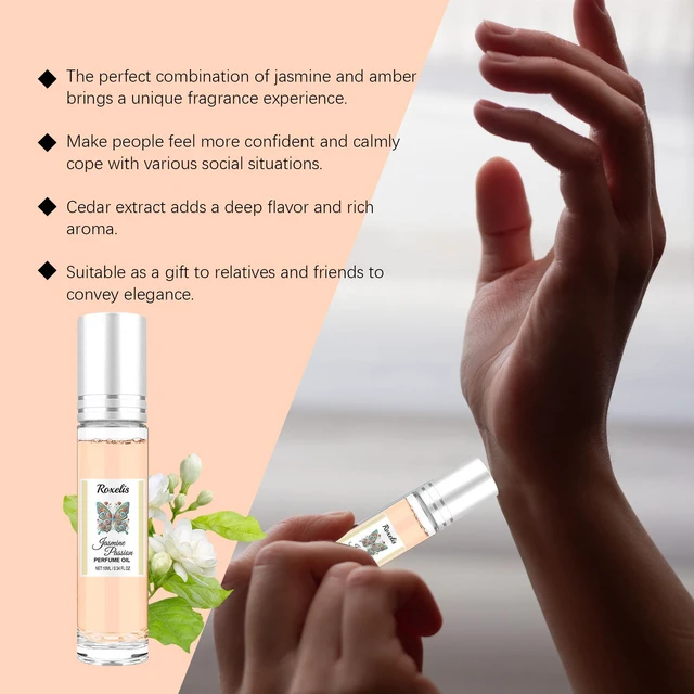 Alt view image 3 of 6 - Ball Jasmine Perfume Lasting Fragrance Portable Small Bottle Perfume Charming Charm Perfume Pheromone Fragrance