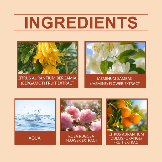 Alt view image 5 of 6 - Autumn Perfume Citrus Flowers Natural Fresh and Light Fragrance Portable Lasting Fragrance Personal Charm Perfume