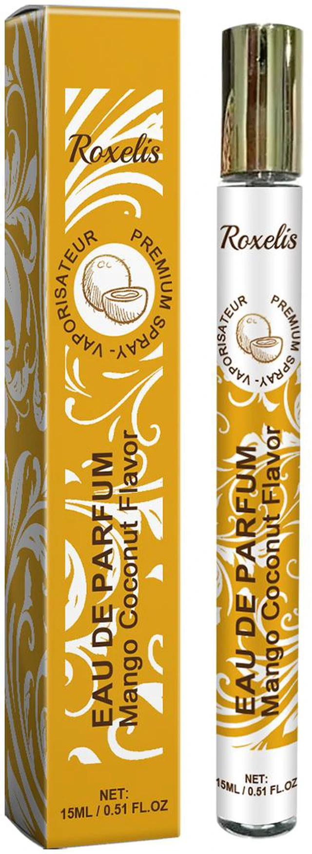 Main image of Travel Fragrance Water (Mango Coconut) Dating Daily Fresh Fragrance Lasting Charm Portable Fragrance