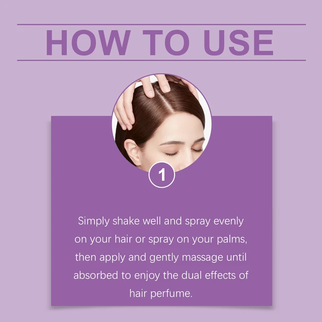 Alt view image 6 of 6 - Chamomile Hair Perfume Spray Moisturizing Hair Hydrating Floral Women Hair Care Perfume Spray