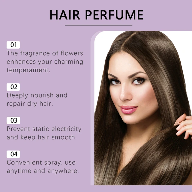 Alt view image 4 of 6 - Chamomile Hair Perfume Spray Moisturizing Hair Hydrating Floral Women Hair Care Perfume Spray