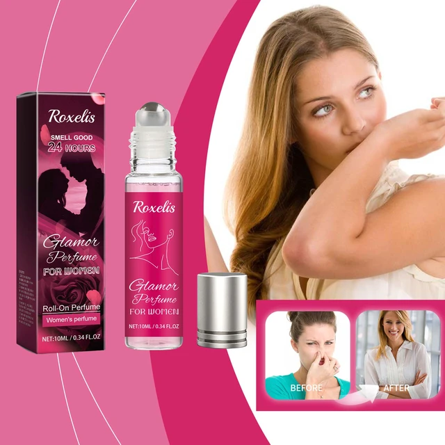 Alt view image 2 of 6 - pheromone ball perfume (women's rose flavor) fragrance lasting fragrance portable ladies adult elegant fresh natural niche flirting attractive perfume