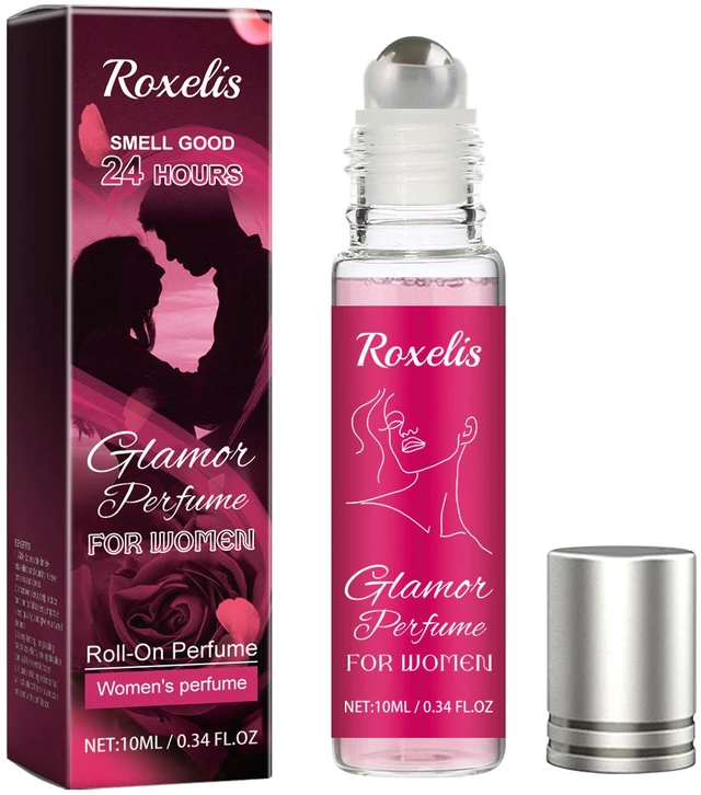 Main image of pheromone ball perfume (women's rose flavor) fragrance lasting fragrance portable ladies adult elegant fresh natural niche flirting attractive perfume
