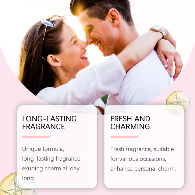 Alt view image 3 of 6 - Charm Light Flower Perfume Mild and Fresh Light Fragrance Lasting and Elegant Charm Fragrance Convenient Perfume