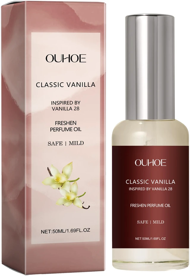 Main image of Soft Classic Vanilla Perfumes Oil (Vanilla Flavor) Niche Sweet Portable Elegant Natural Fresh Charm Long Fragrance