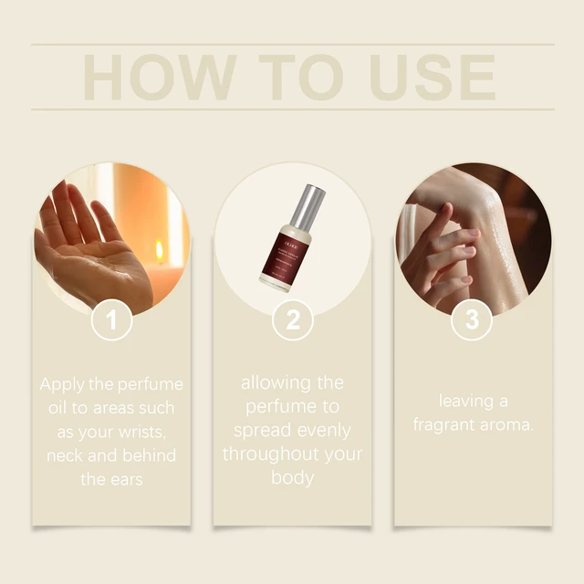 Alt view image 6 of 6 - Soft Classic Vanilla Perfumes Oil (Vanilla Flavor) Niche Sweet Portable Elegant Natural Fresh Charm Long Fragrance