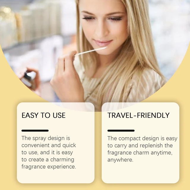 Alt view image 4 of 6 - Vanilla Cream Eau De Toilette Fresh and Elegant Carry-on Fragrance Daily Portable Vanilla Fragrance Charm Eau De Toilette