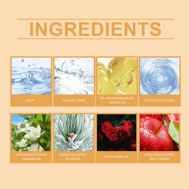 Alt view image 4 of 5 - Cedar Jasmine Brazil Charm Perfume Natural Fresh Fragrance Daily Commute Elegant Charm Ball