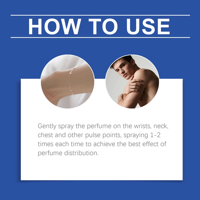 Alt view image 5 of 5 - Men's Charming Cologne Gentle Deep Lasting Fragrance Laminating Fragrance Portable Fragrance