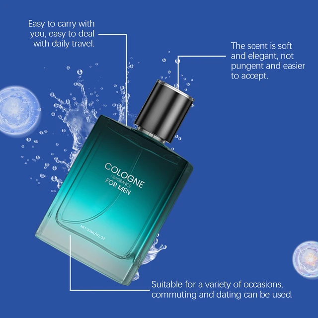 Alt view image 3 of 5 - Men's Charming Cologne Gentle Deep Lasting Fragrance Laminating Fragrance Portable Fragrance