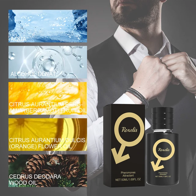 Alt view image 5 of 6 - men's charm perfume natural fresh light fragrance lasting fragrance release charm niche couple dating atmosphere perfume
