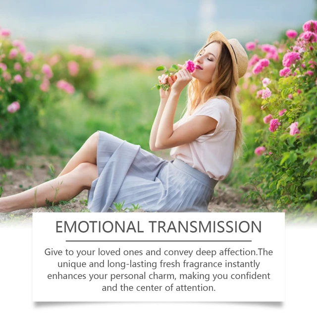 Alt view image 3 of 6 - Peony Flower Language Women's Perfume Lasting Light Fragrance Fresh Flower Fragrance Peony Charm Rose Fragrance Perfume