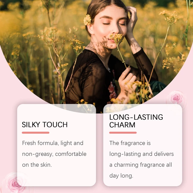 Alt view image 4 of 6 - Peony Flower Language Women's Perfume Lasting Light Fragrance Fresh Flower Fragrance Peony Charm Rose Fragrance Perfume