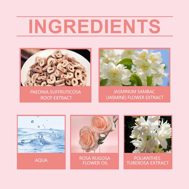 Alt view image 5 of 6 - Peony Flower Language Women's Perfume Lasting Light Fragrance Fresh Flower Fragrance Peony Charm Rose Fragrance Perfume
