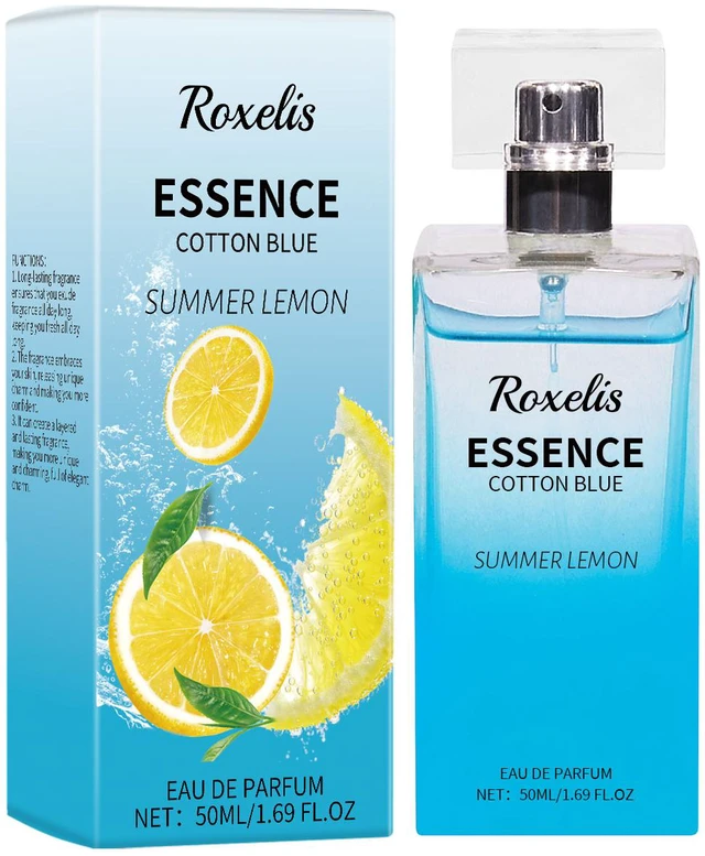 Main image of Summer Lemon Perfume Natural Fresh Lasting Fragrance Lemon Vigor Floral Light Fragrance Elegant Perfume