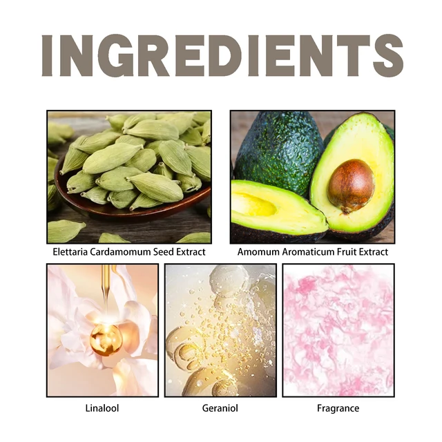 Alt view image 5 of 6 - Cardamom Perfume Natural Fragrance Elegant Lasting Fragrance Gentle Portable Dating Atmosphere Perfume