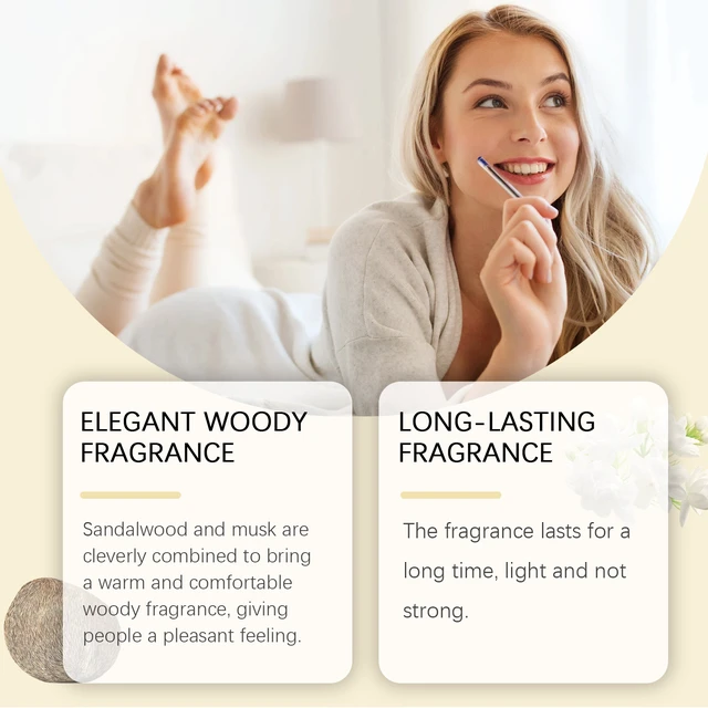 Alt view image 4 of 6 - Wooden Eau de Toilette Deep Wooden Fragrance Lasting Fragrance Natural Fresh Sandalwood Fragrance Eau de Toilette