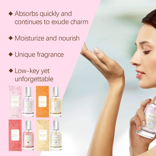 Alt view image 3 of 6 - Body Hair Perfume Spray Body Skin Hair Carry Long-lasting Fragrance Fresh Fragrance Spray