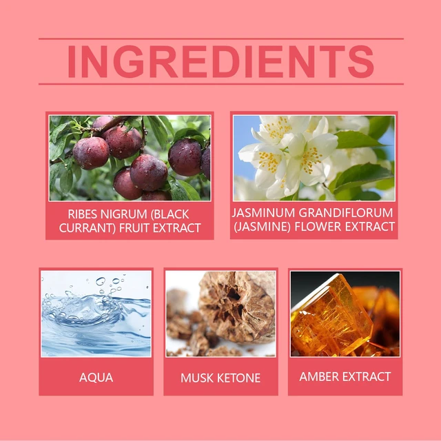 Alt view image 5 of 6 - Amber Plum Body Perfume Spray Lightweight Fragrance Soft Fragrance Natural Fresh Not greasy Elegant Fragrance