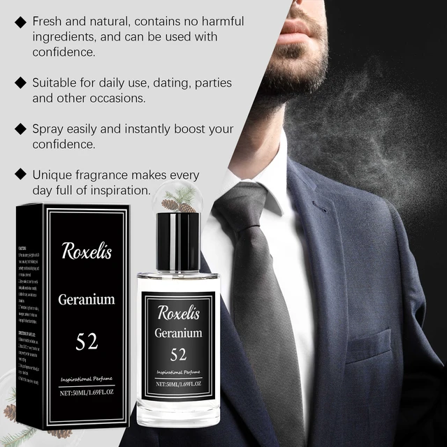 Alt view image 4 of 6 - Geranium Inspired Perfume Unique Floral Elegant Fragrance Light Fragrance Elegant Hormone Fragrance Niche Perfume