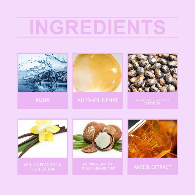 Alt view image 4 of 5 - Body Perfume Spray Donut Fragrance Sweet and Natural Lasting Charm Lasting Fragrance for Couple Dating Perfume