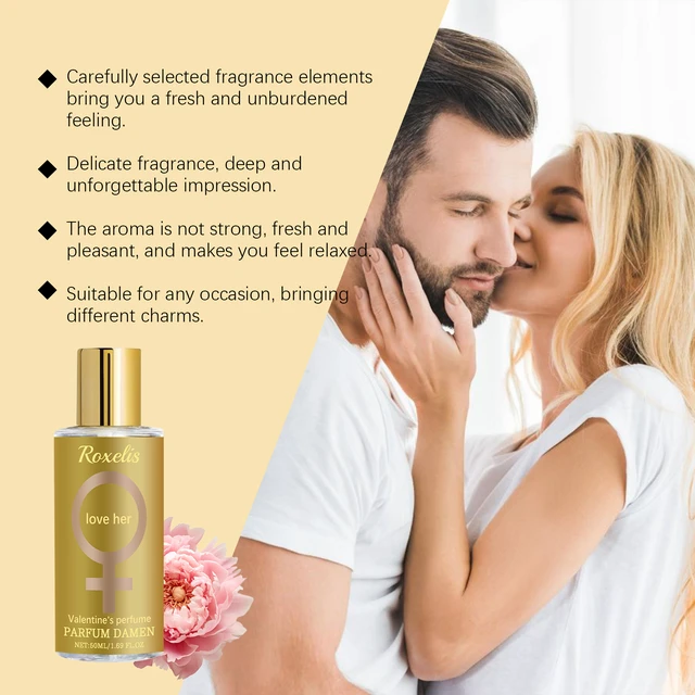 Alt view image 2 of 5 - Valentine's Day Women's Fragrance Women's Fragrance Natural Elegant Fresh Daily Wrist Body Fragrance Charm Perfume